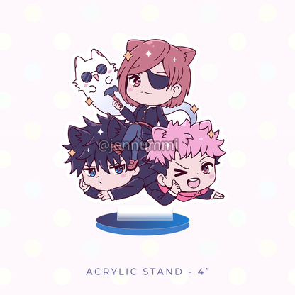 Chaotic Trio Acrylic Stand (PRE-ORDER)