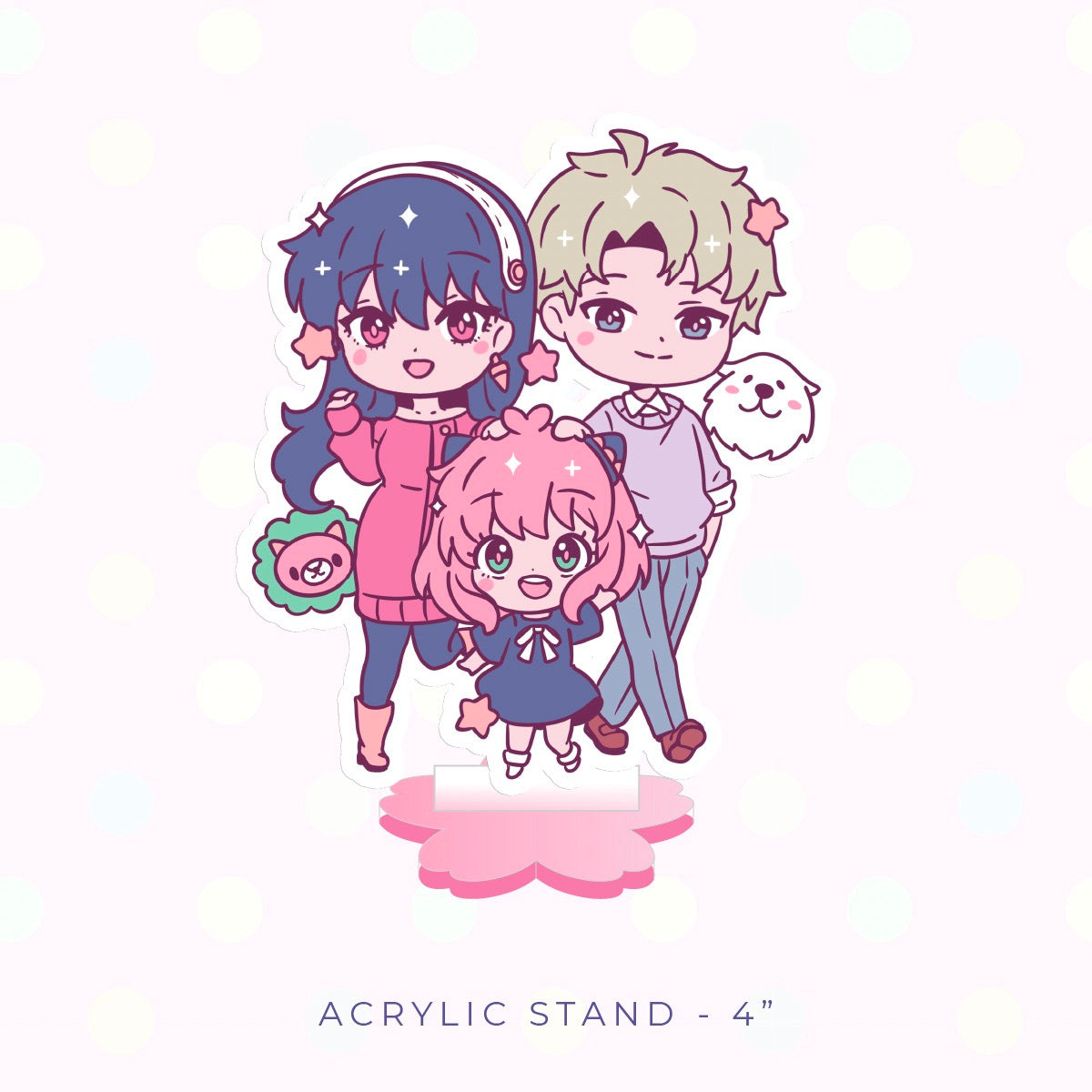 Undercover Family Group Acrylic Stand (PRE-ORDER)