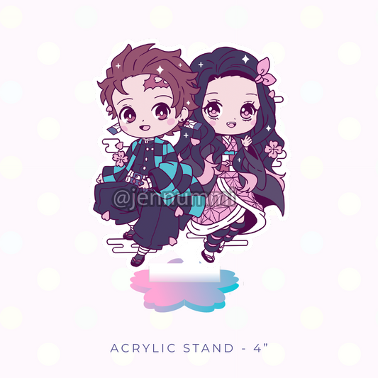 Hunter Siblings Acrylic Stand (PRE-ORDER)