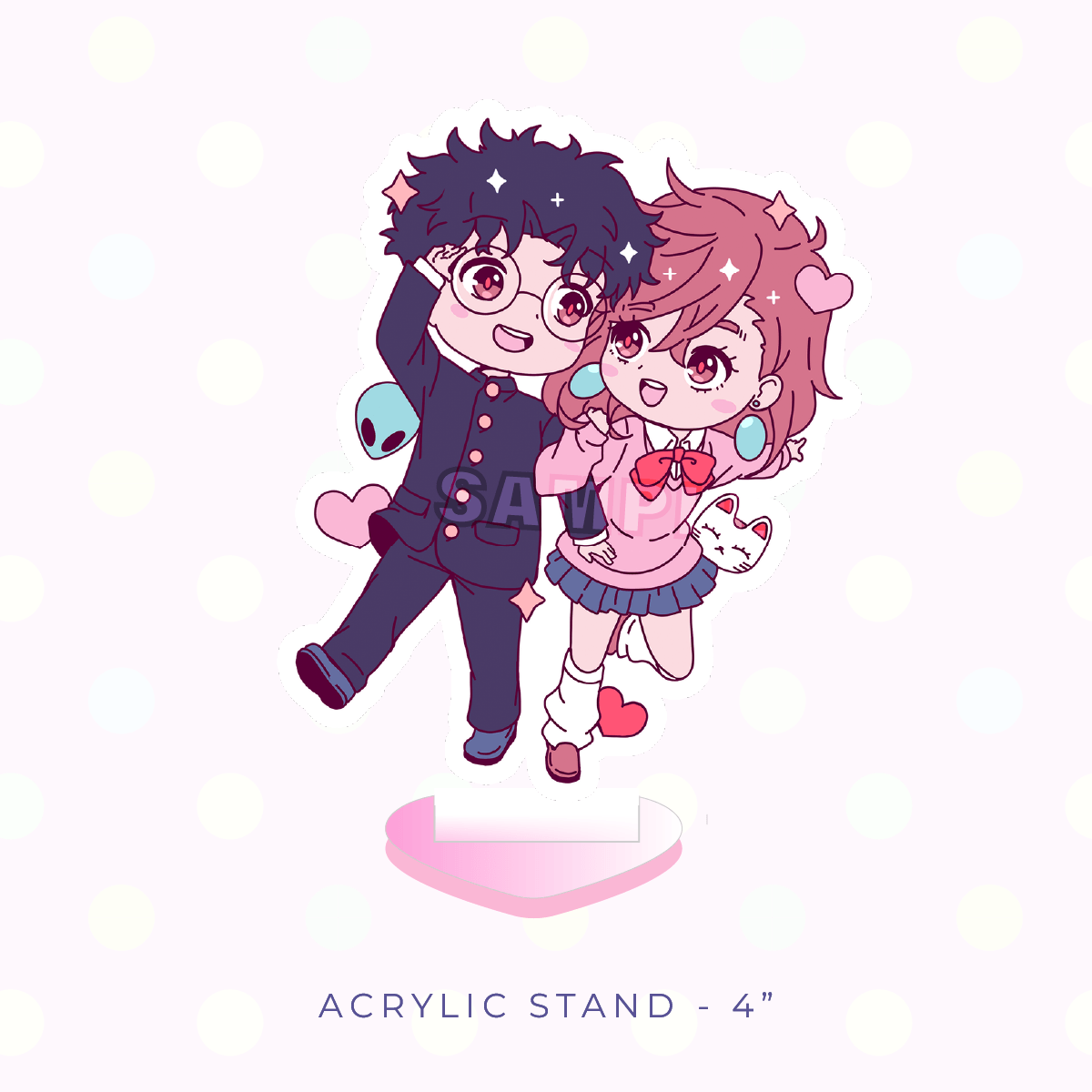 Psychic and Ufo Acrylic Stand (PRE-ORDER)