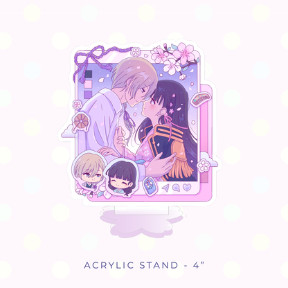 Social Media Bride Acrylic Stand (PRE-ORDER)