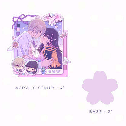Social Media Bride Acrylic Stand (PRE-ORDER)