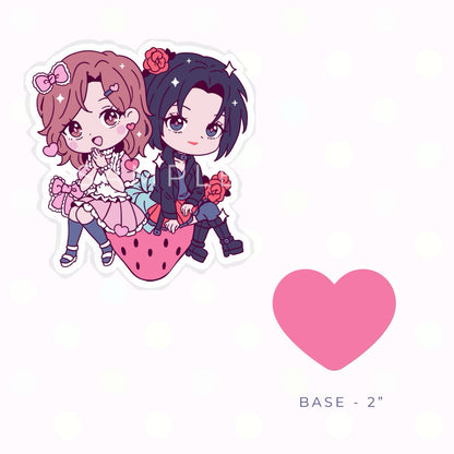 Strawberry Friends Acrylic Stand (PRE-ORDER)