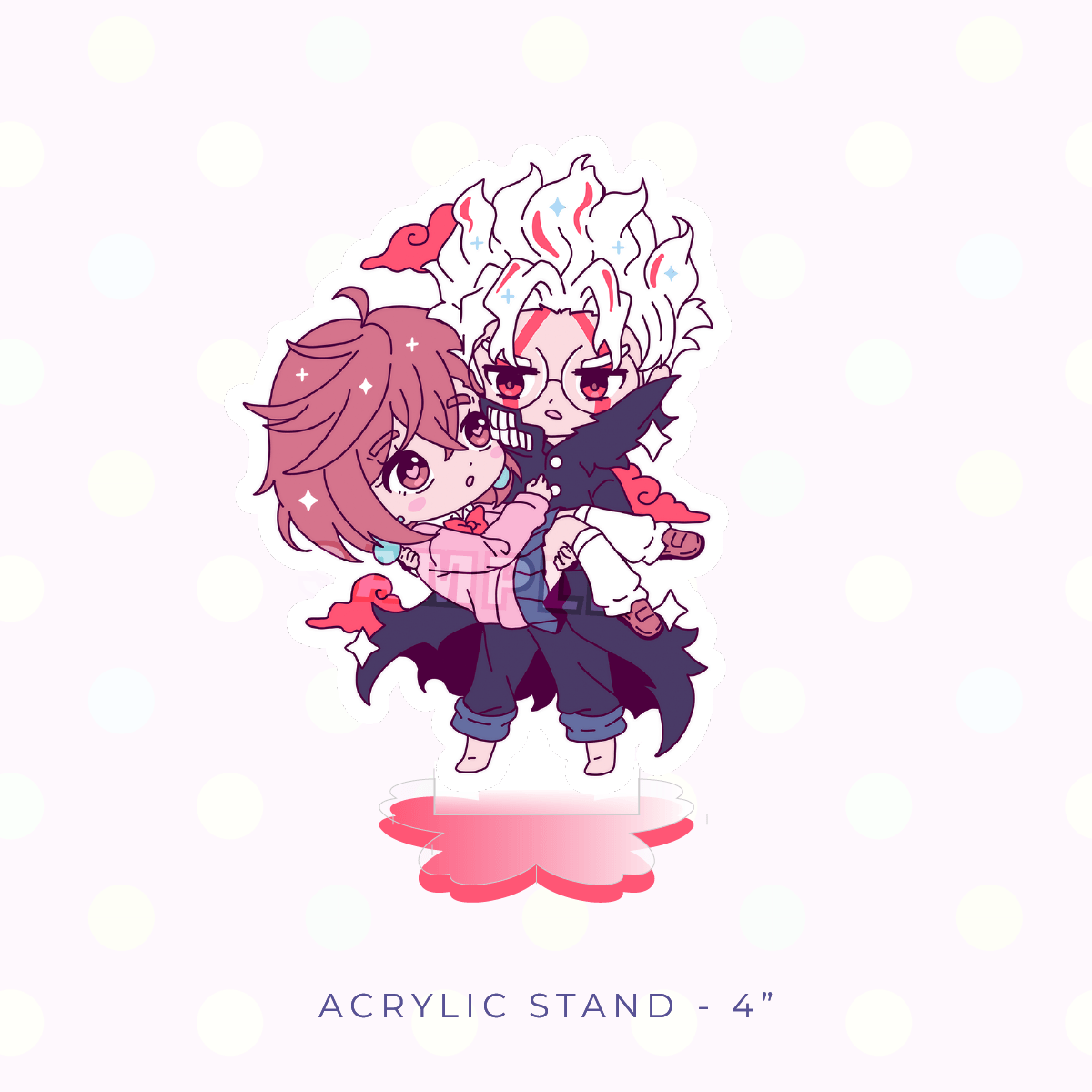 Psychic and Turbo Acrylic Stand (PRE-ORDER)