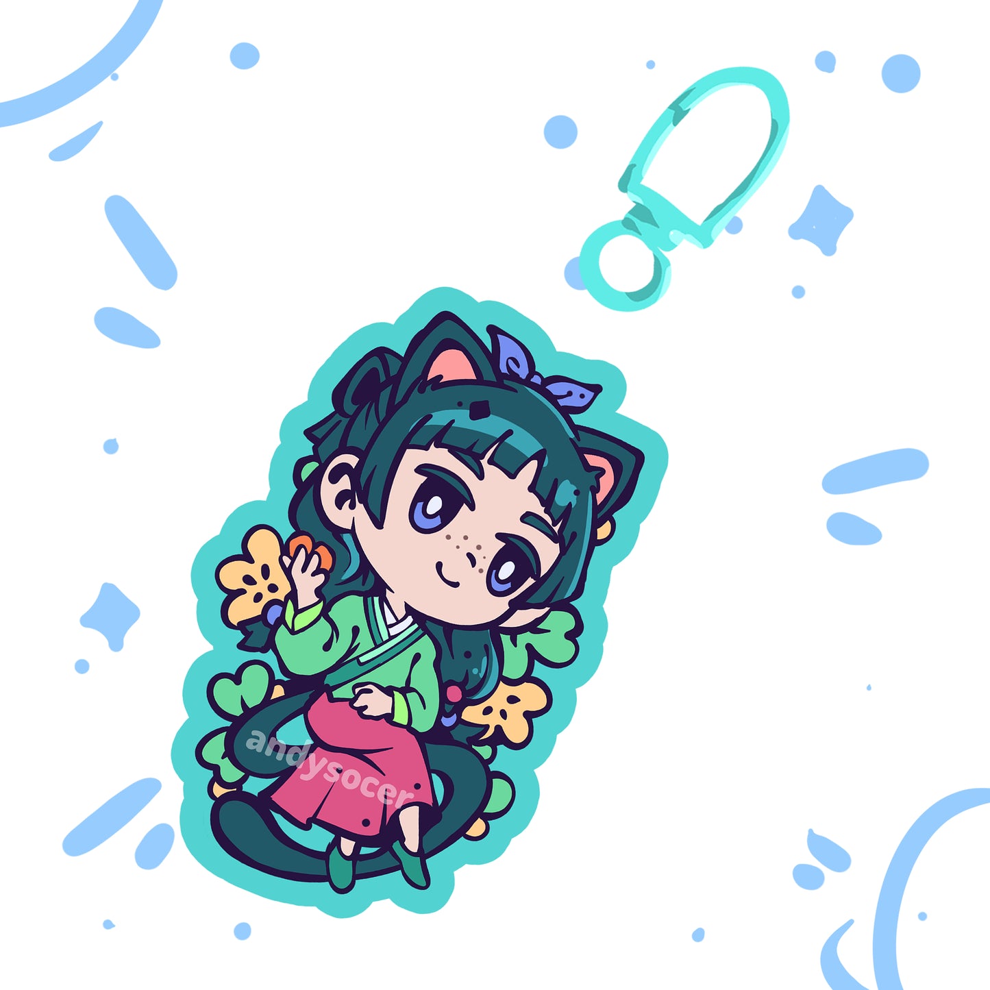 Poison Partners Paws Acrylic Charms (PRE-ORDER)