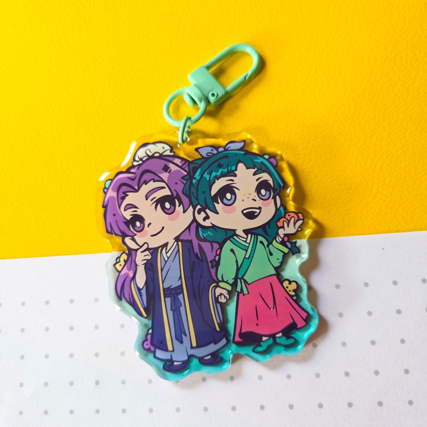 Poison Partners Couple Acrylic Charm (IN-HAND)