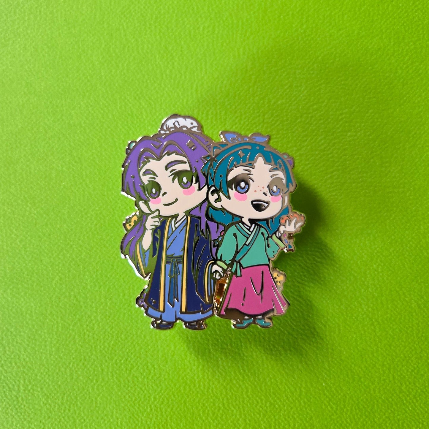 Poison Partners Couple Enamel Pin (IN-HAND)