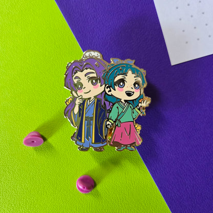 Poison Partners Couple Enamel Pin (IN-HAND)