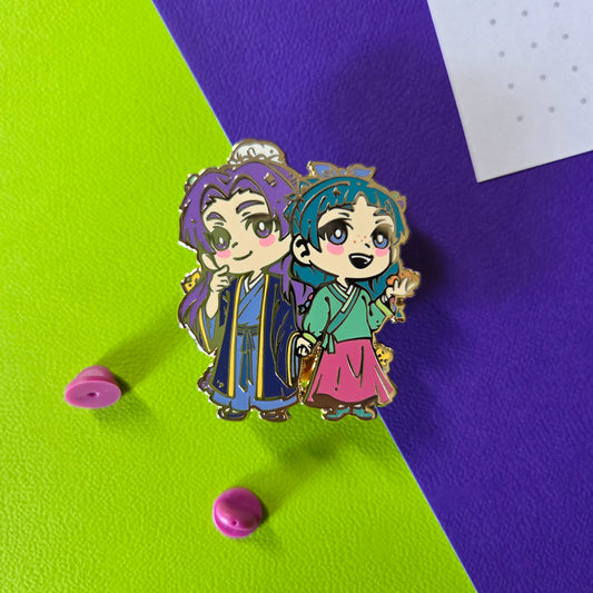 Poison Partners Couple Enamel Pin (IN-HAND)