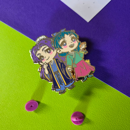 Poison Partners Couple Enamel Pin (IN-HAND)