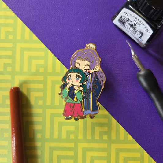 Poison Kiss Enamel Pin (IN-HAND)