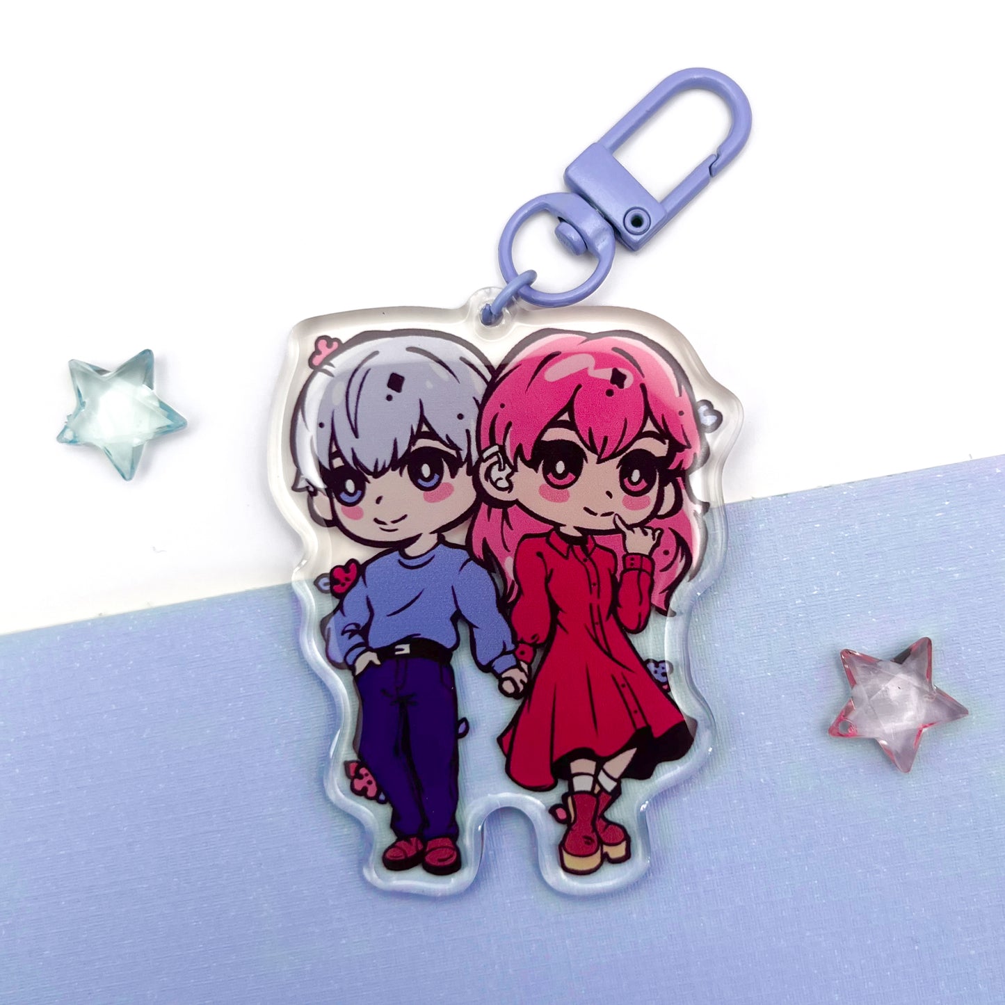 Signs of Love Acrylic Charm