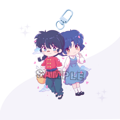 Half Romance (Short Hair V.) Acrylic Charm (IN-HAND)