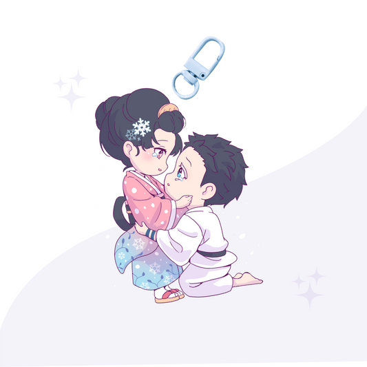 Moon Cursed Couple Acrylic Charm (PRE-ORDER)