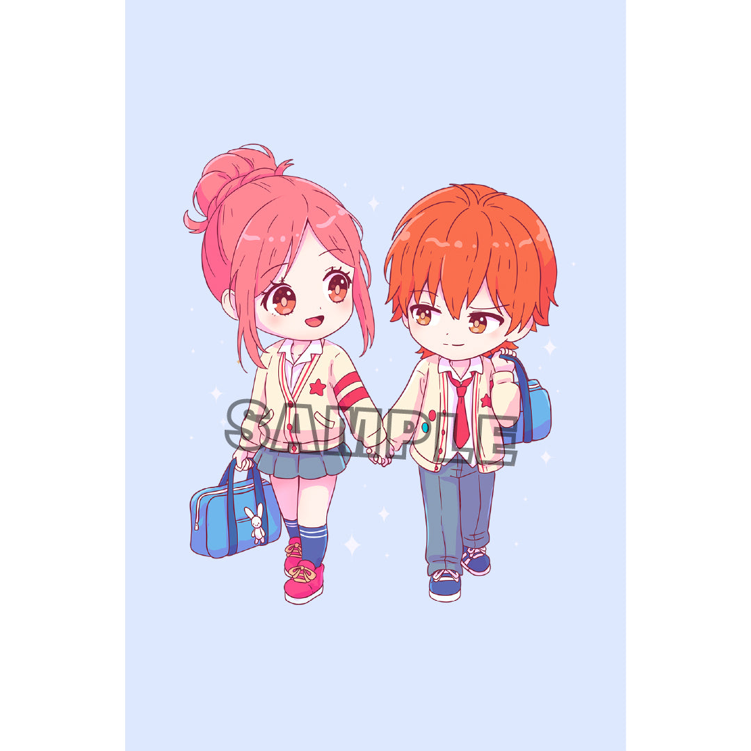 Short Tall Couple Postcard (PRE-ORDER)