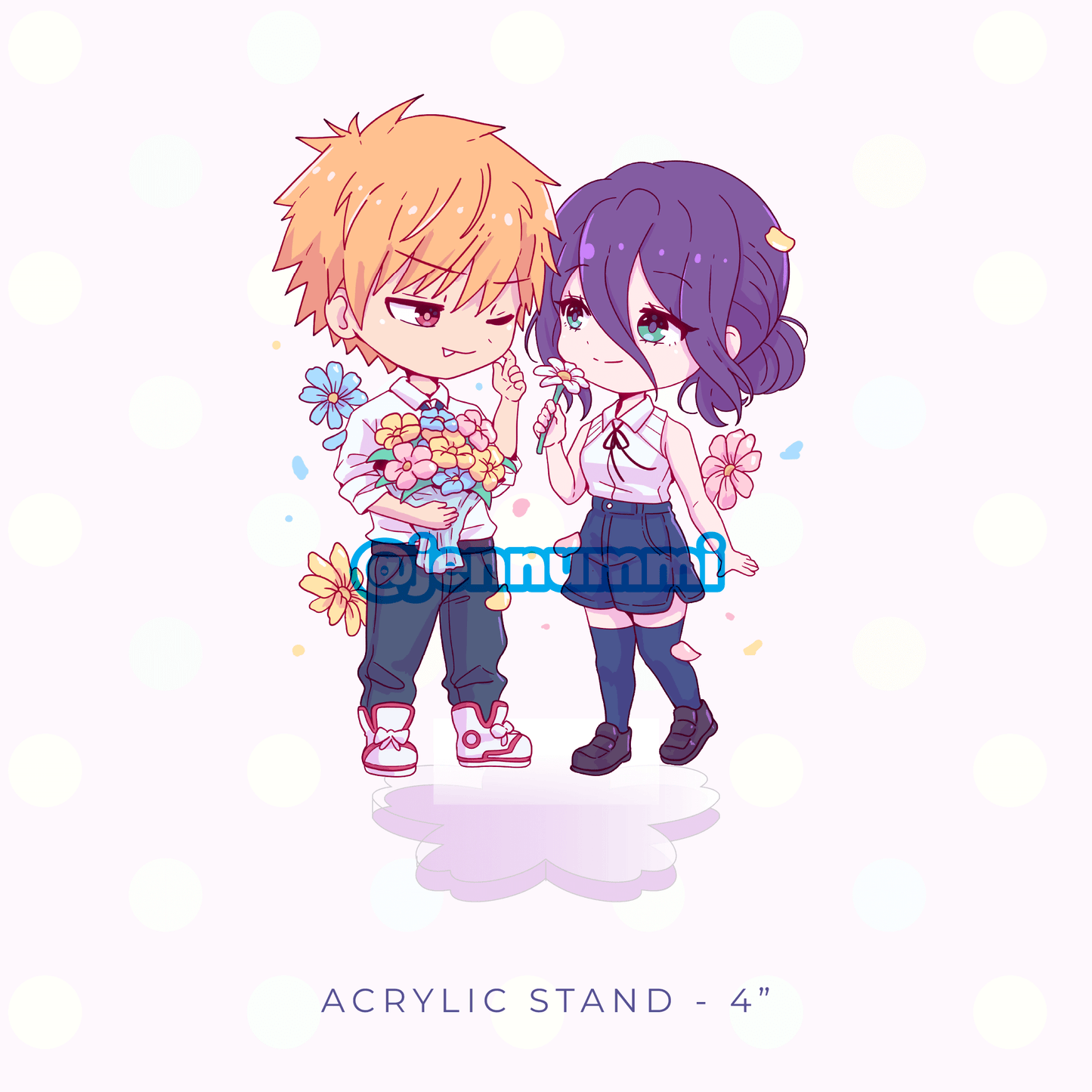 Bomb and Demon Acrylic Stand (PRE-ORDER)