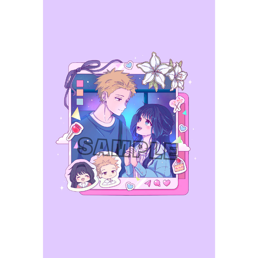 Social Media Flower Postcard (PRE-ORDER)