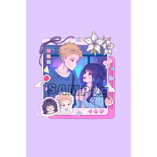 Social Media Flower Postcard (PRE-ORDER)
