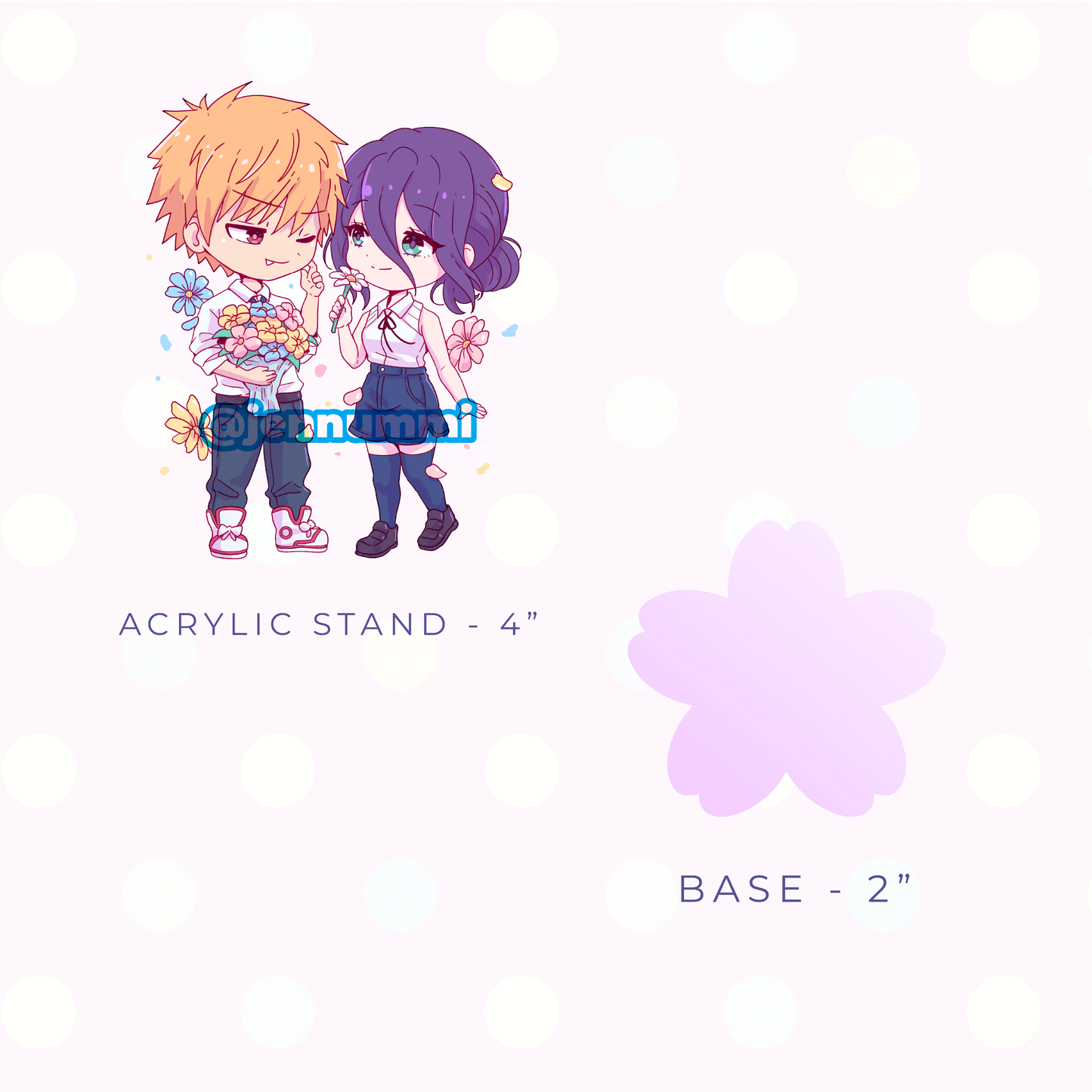 Bomb and Demon Acrylic Stand (PRE-ORDER)