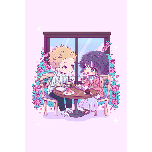 Flower Cafe Postcard (PRE-ORDER)