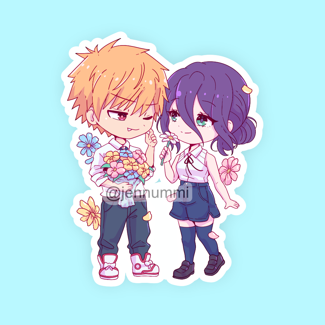 Bomb and Demon Sticker (PRE-ORDER)