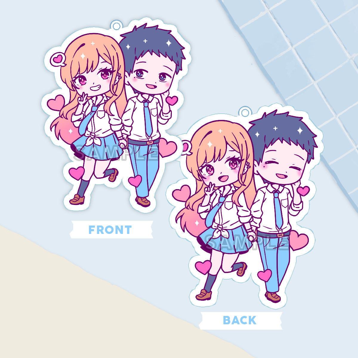 Cosplayer & Tailor Acrylic Charm