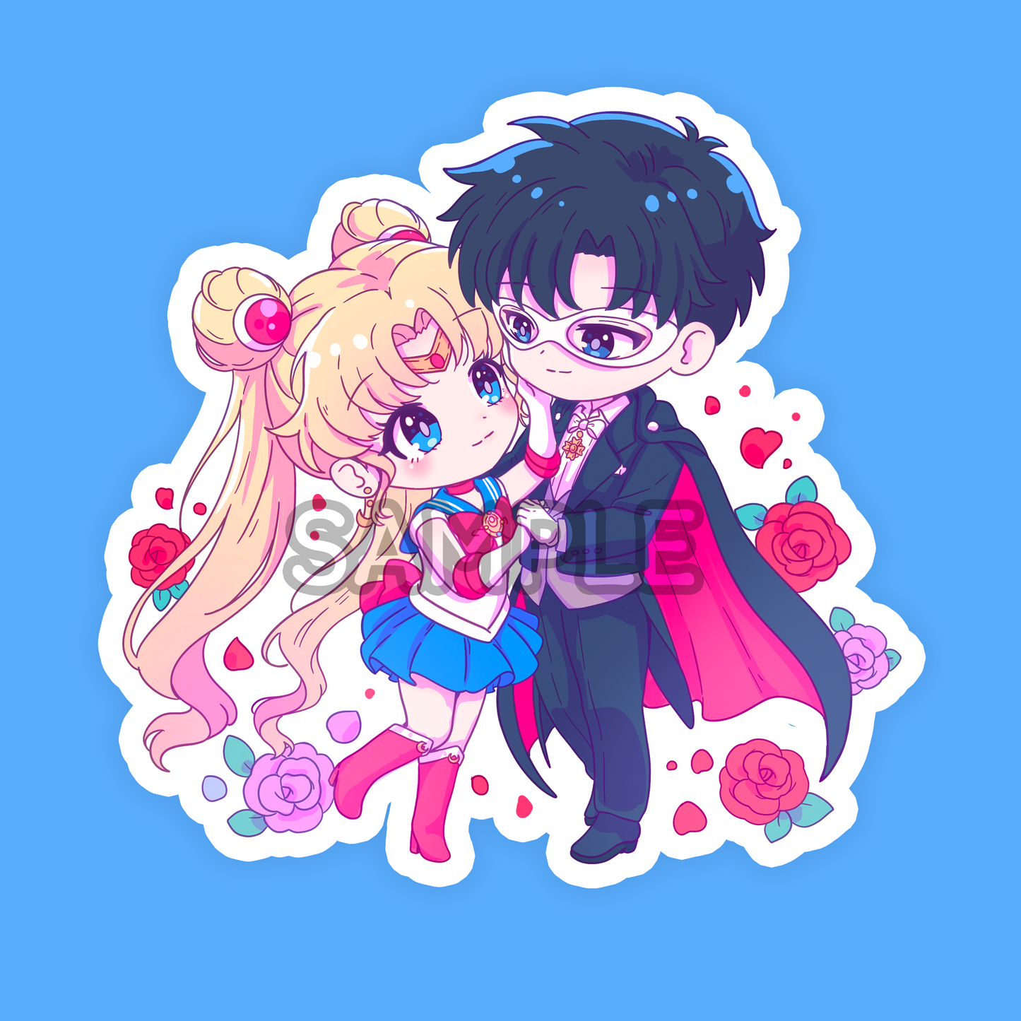Crescent Couple Sticker (PRE-ORDER)