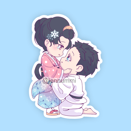 Moon Cursed Couple Sticker (PRE-ORDER)