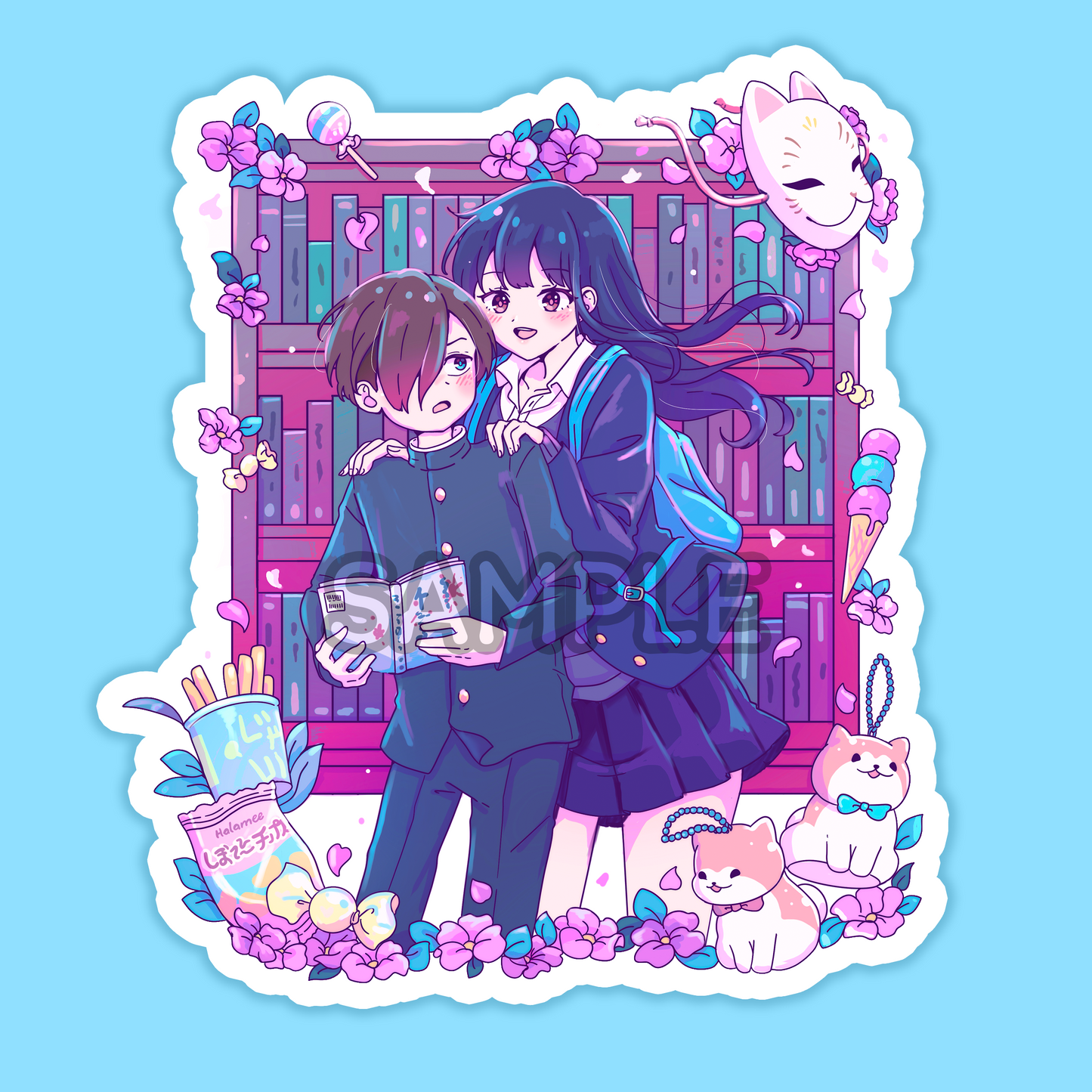Loner and Model Sticker