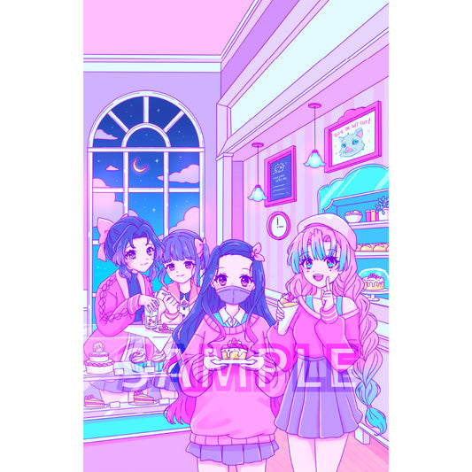 Demon Bakery Print