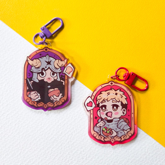 Dungeon Adventurers Acrylic Charms (IN-HAND)