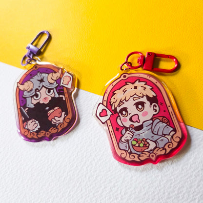 Dungeon Adventurers Acrylic Charms (IN-HAND)