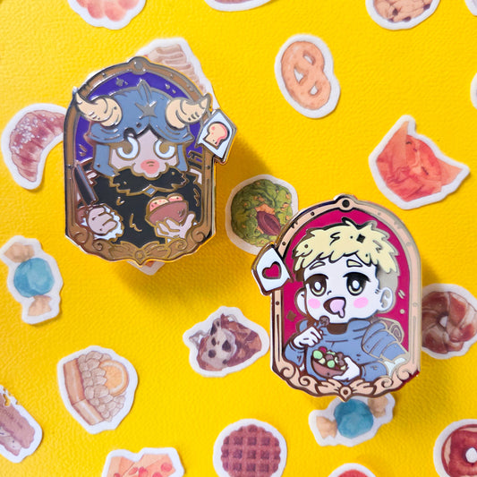 Dungeon Adventurers Enamel Pins (IN-HAND)