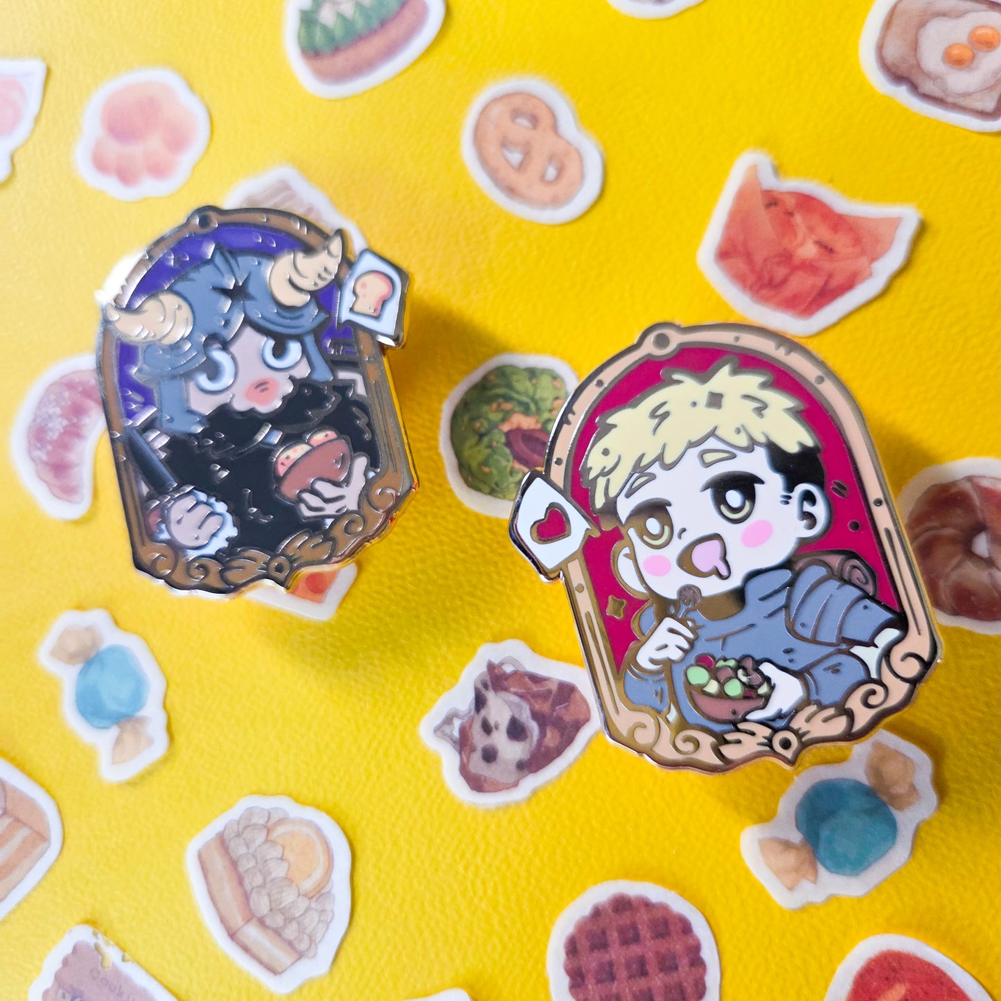 Dungeon Adventurers Enamel Pins (IN-HAND)
