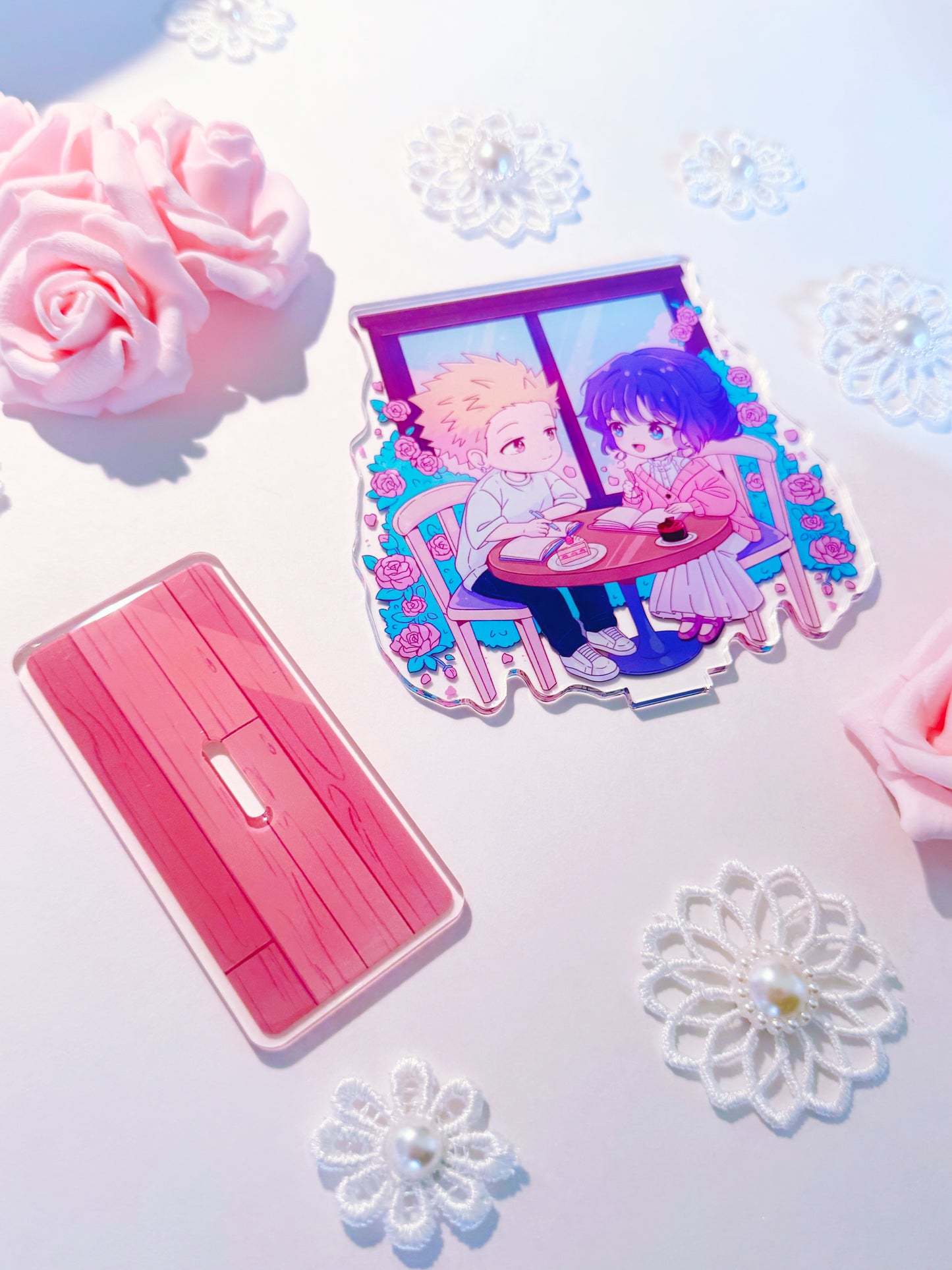 Flower Cafe Acrylic Stand (IN-HAND)