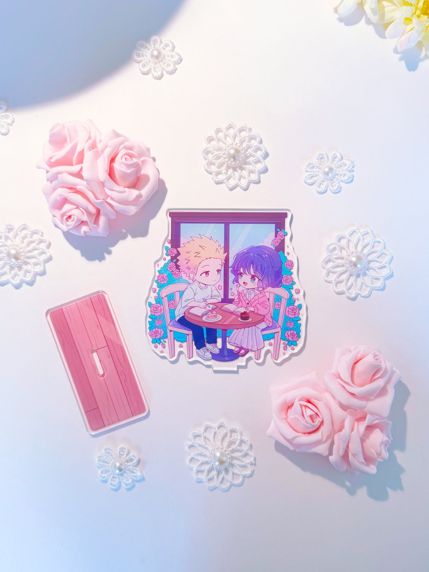 Flower Cafe Acrylic Stand (IN-HAND)