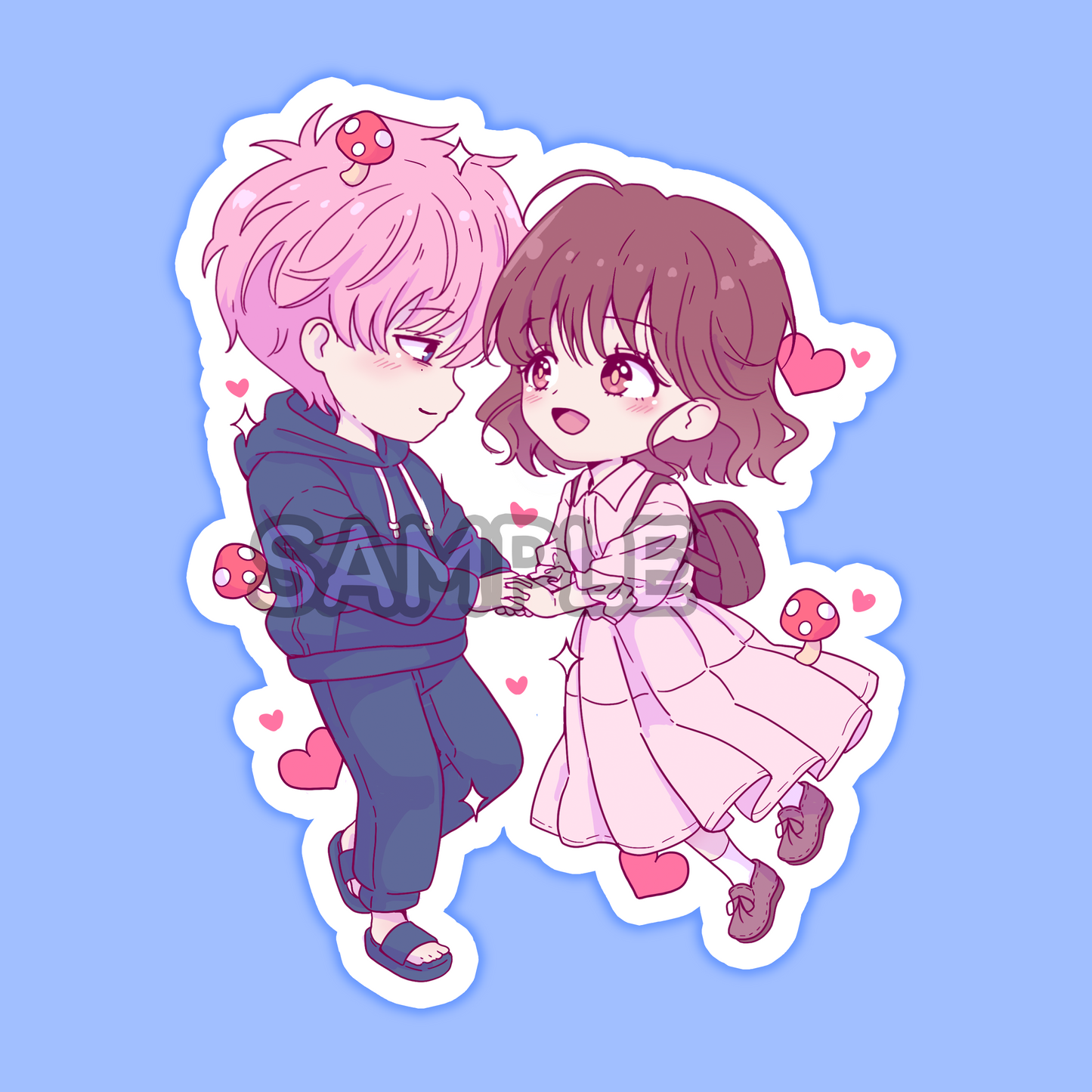 Housekeeper and Idol Sticker