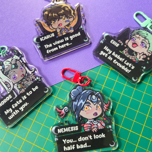 Hades II Otome Acrylic Charms (IN-HAND)