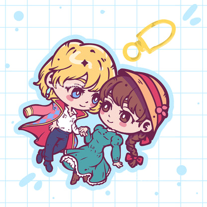 Castle Chibi Acrylic Charm (PRE-ORDER)
