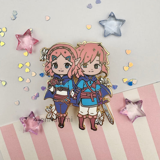 Hero & Princess Enamel Pin