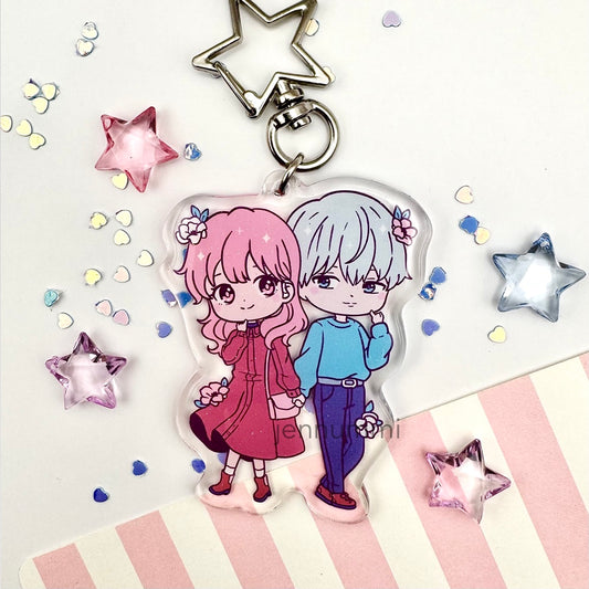 Snow and Traveler Acrylic Charm (PRE-ORDER)