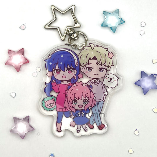 Undercover Group Acrylic Charm