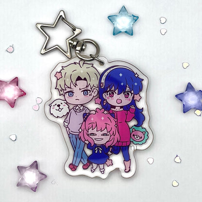 Undercover Group Acrylic Charm