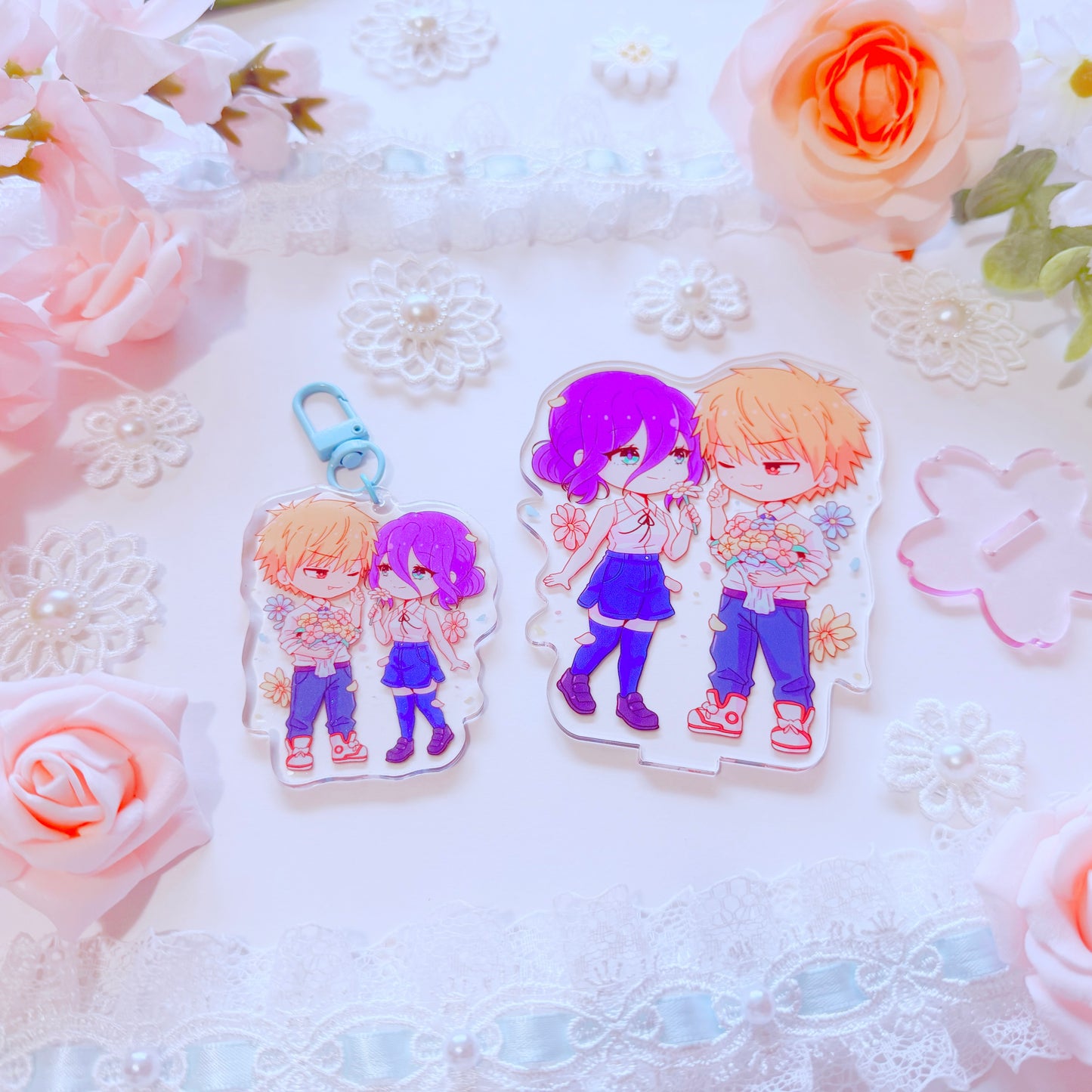 Bomb and Demon Acrylic Charm (IN-HAND)