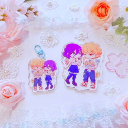 Bomb and Demon Acrylic Charm (IN-HAND)