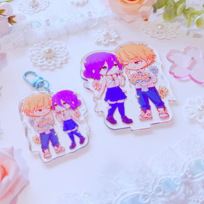 Bomb and Demon Acrylic Charm (IN-HAND)