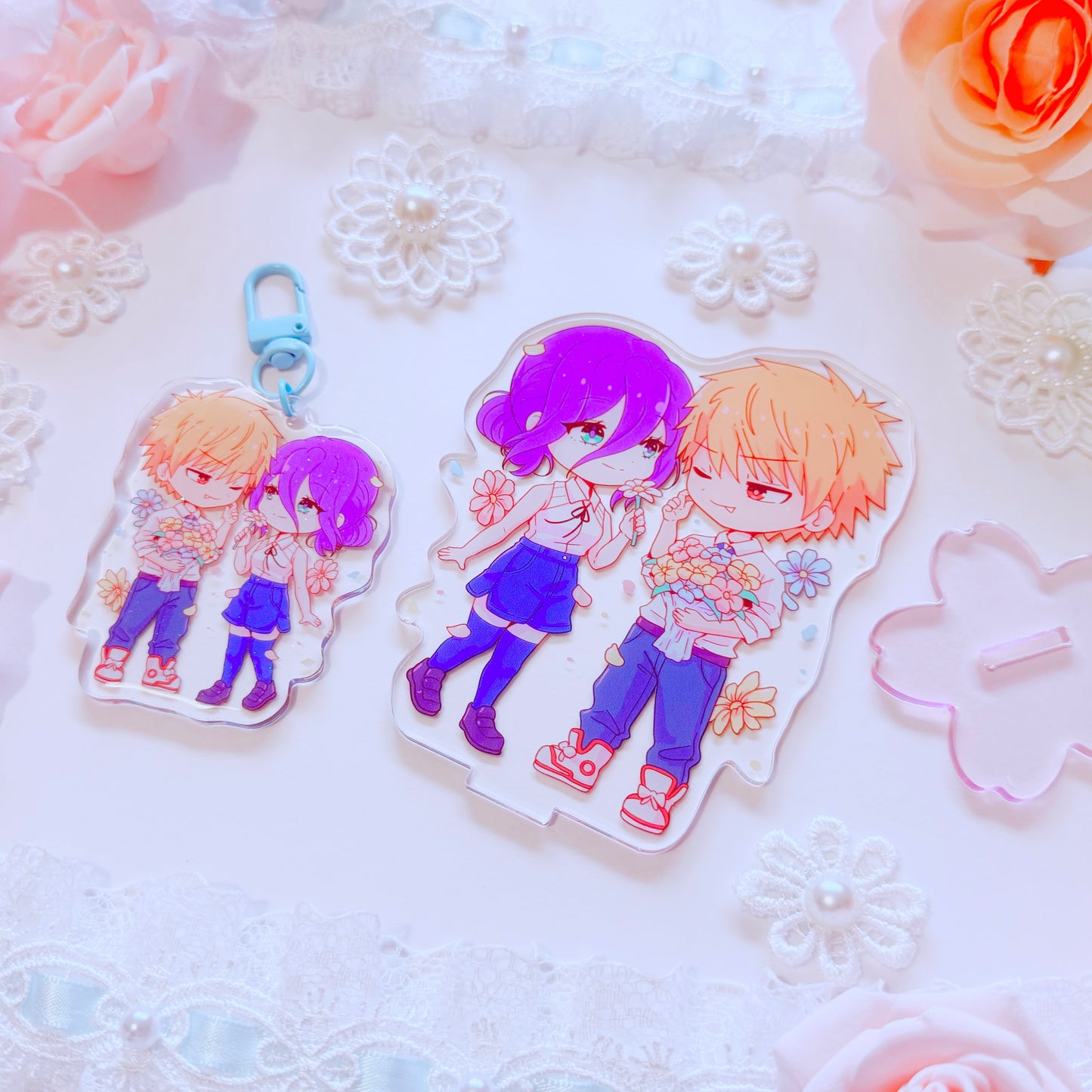 Bomb and Demon Acrylic Charm (IN-HAND)