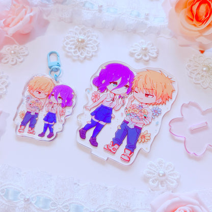 Bomb and Demon Acrylic Charm (IN-HAND)