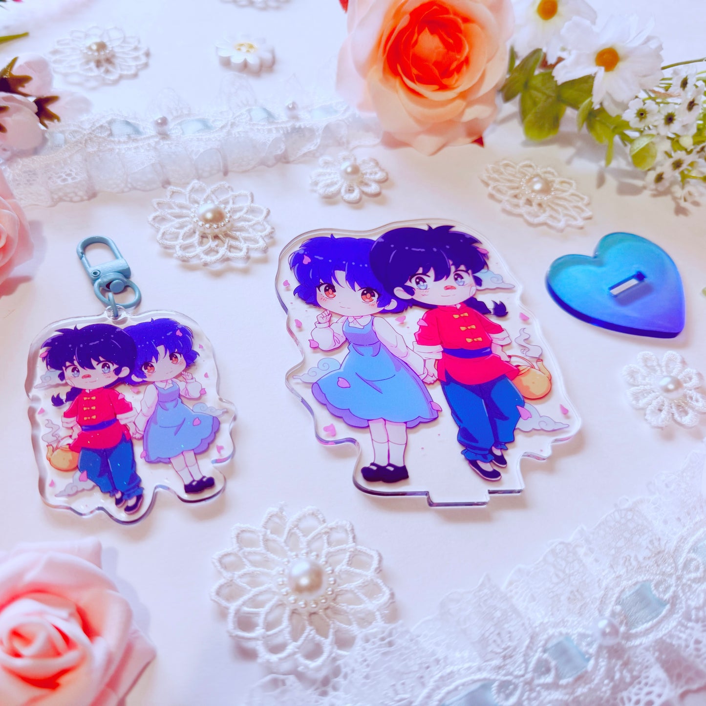 Half Romance (Short Hair V.) Acrylic Charm (IN-HAND)