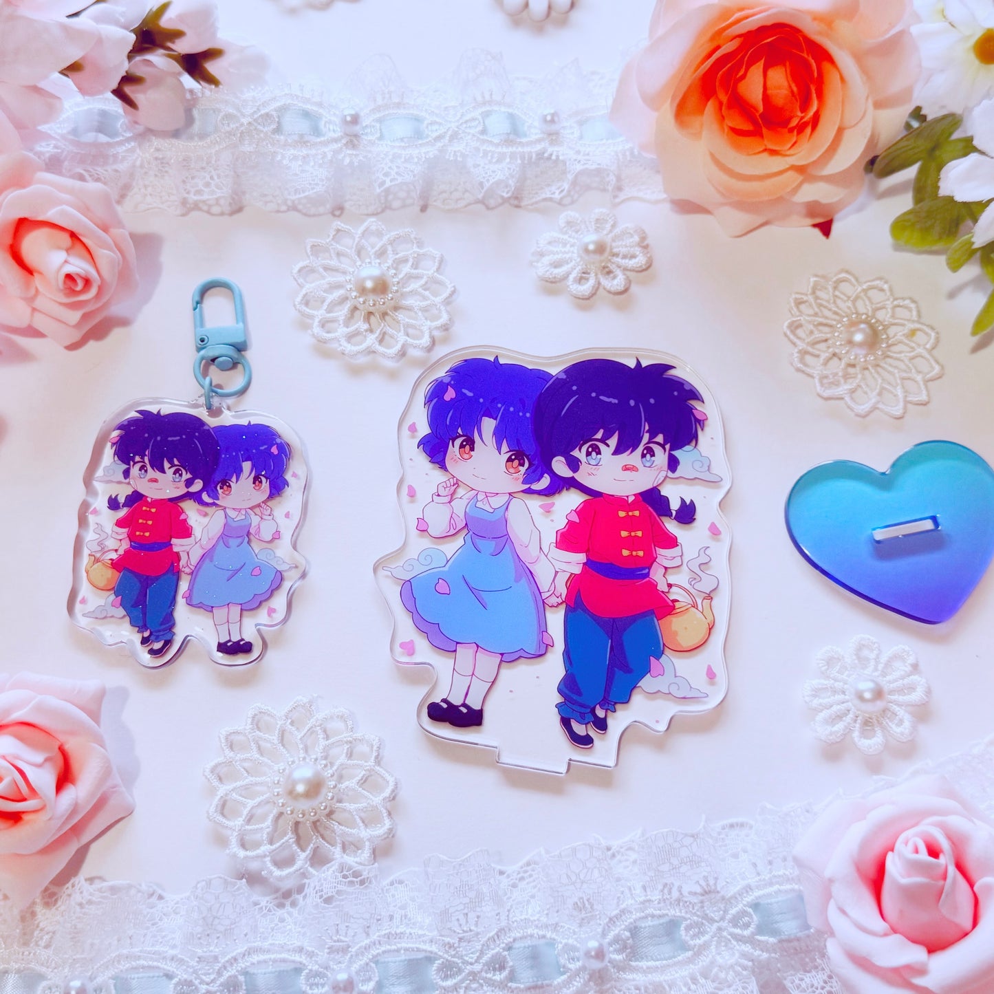 Half Romance (Short Hair V.) Acrylic Charm (IN-HAND)